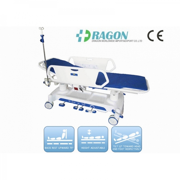 Luxurious Hydraulic rise-and-Fall Stretcher Cart (DW-TS003)