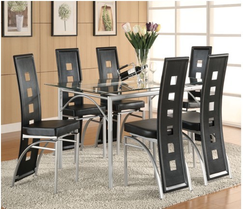 7 pcs Dinner Furniture Sets (618-T226D)