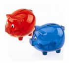 Plastic piggy money saver