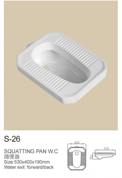 Squatting Pan W.C