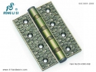 zinc alloy door hinge 4 inch