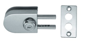 glass door lock