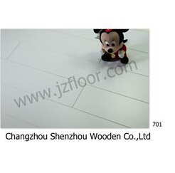 White Color Laminate Flooring