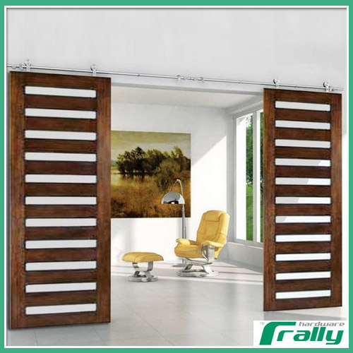 Sliding wood door