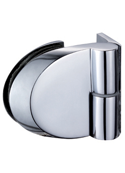 Glass door hinge