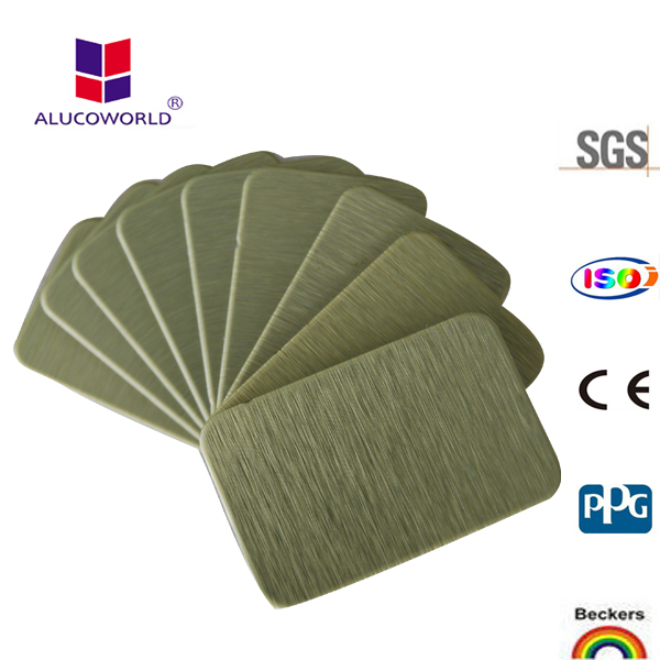 Brush Finished Aluminum Composite Panel (ALU27)