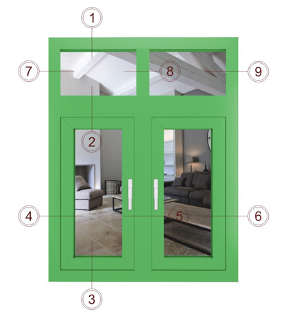 Casement Window (WGR55B)