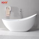 Artificial Stone Solid Surface Freestanding Bathtub