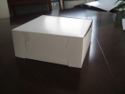 White Cake Box