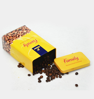 coffee bean cans