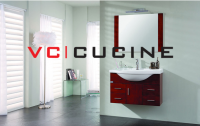 European style mat PVC bathroom cupboard— VC-BMP-09