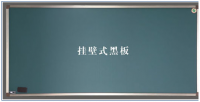 Wall-mounted blackboard