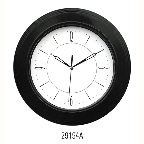 Plastic wall clocks