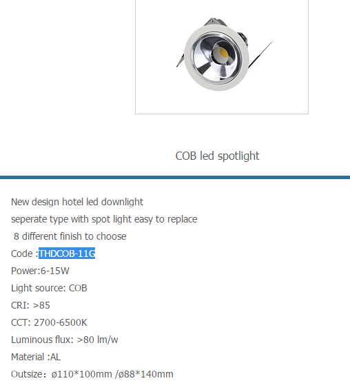 LED DownLighters