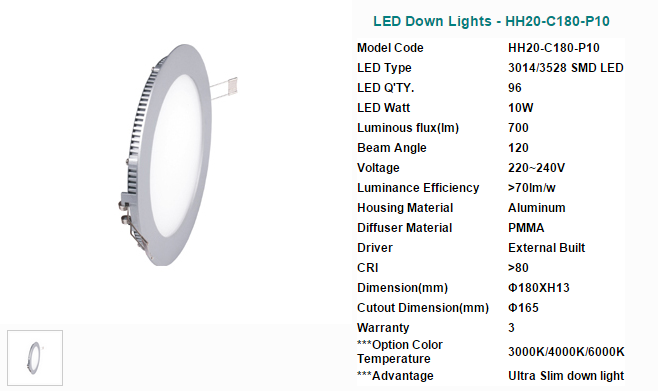 LED DownLighters