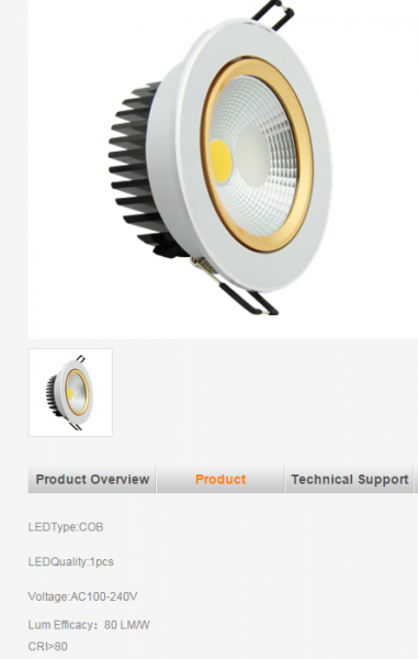 LED DownLighters