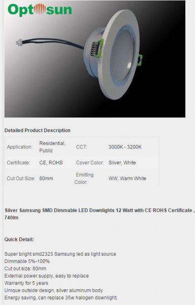 LED DownLighters