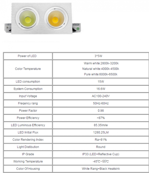 LED DownLighters